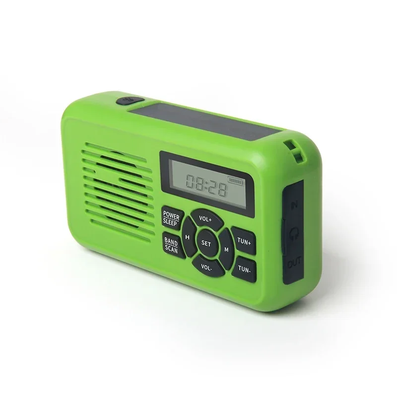 

Solar Charging Radio System Hand-Cranked Torch Radio Outdoor Portable Emergency Radio