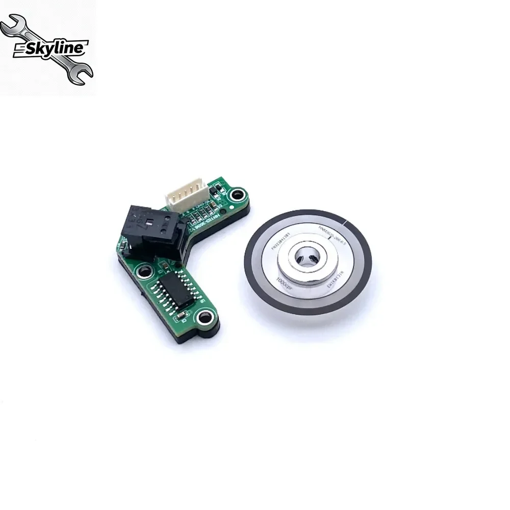 1000PPR 5mm Hole 42mm Encoder Disc, ABZ 3-Phase Optical Code Wheel for Servo/Stepper Motor DIY, Incremental Encoder Module