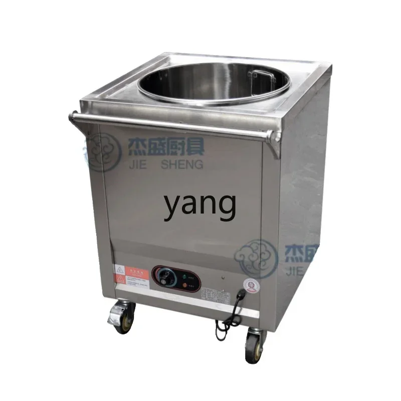 LH stainless steel commercial porridge soup bucket car insulation Taiwan rice porridge pot warm soup stove porridge