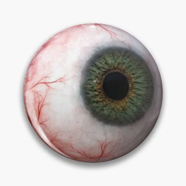 Literally Just An Eyeball  Soft Button Pin Metal Badge Brooch Creative Fashion Jewelry Lover Women Decor Cute Lapel Pin Funny