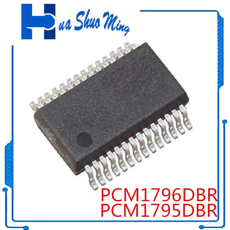 2Pcs/Lot  PCM1796   PCM1796DBR  SSOP28    PCM1795  PCM1795DBR  SSOP28