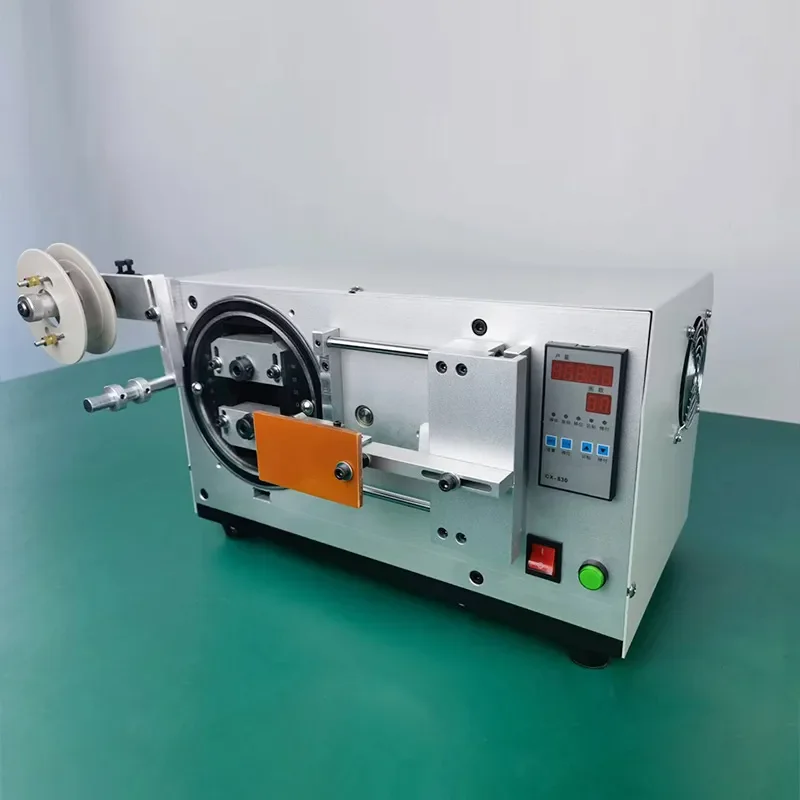 Shenzhen supply USB data cable protective film coating machine charger automatic coating winding machine coil coating machine