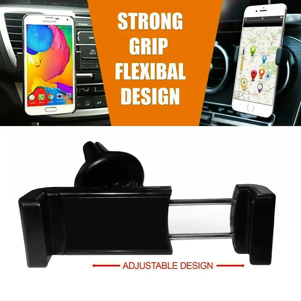 Car Phone Holder Cradle 360 Rotating Universal Air Vent Mount Bracket for Mobile Bracket Car Dropshipping