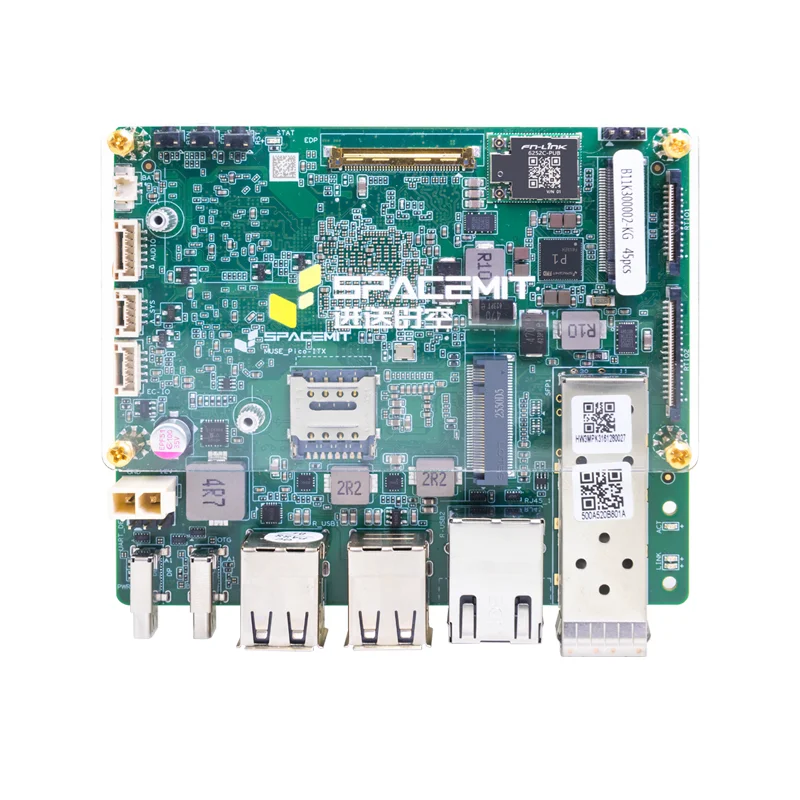 Spacemit K3 Pico-itx Ai Sbc 60tops Risc-v Single Board Computer 8gb Lpddr5 Ufs Nvme 10g Sfp+ Dual M.2 Wifi6