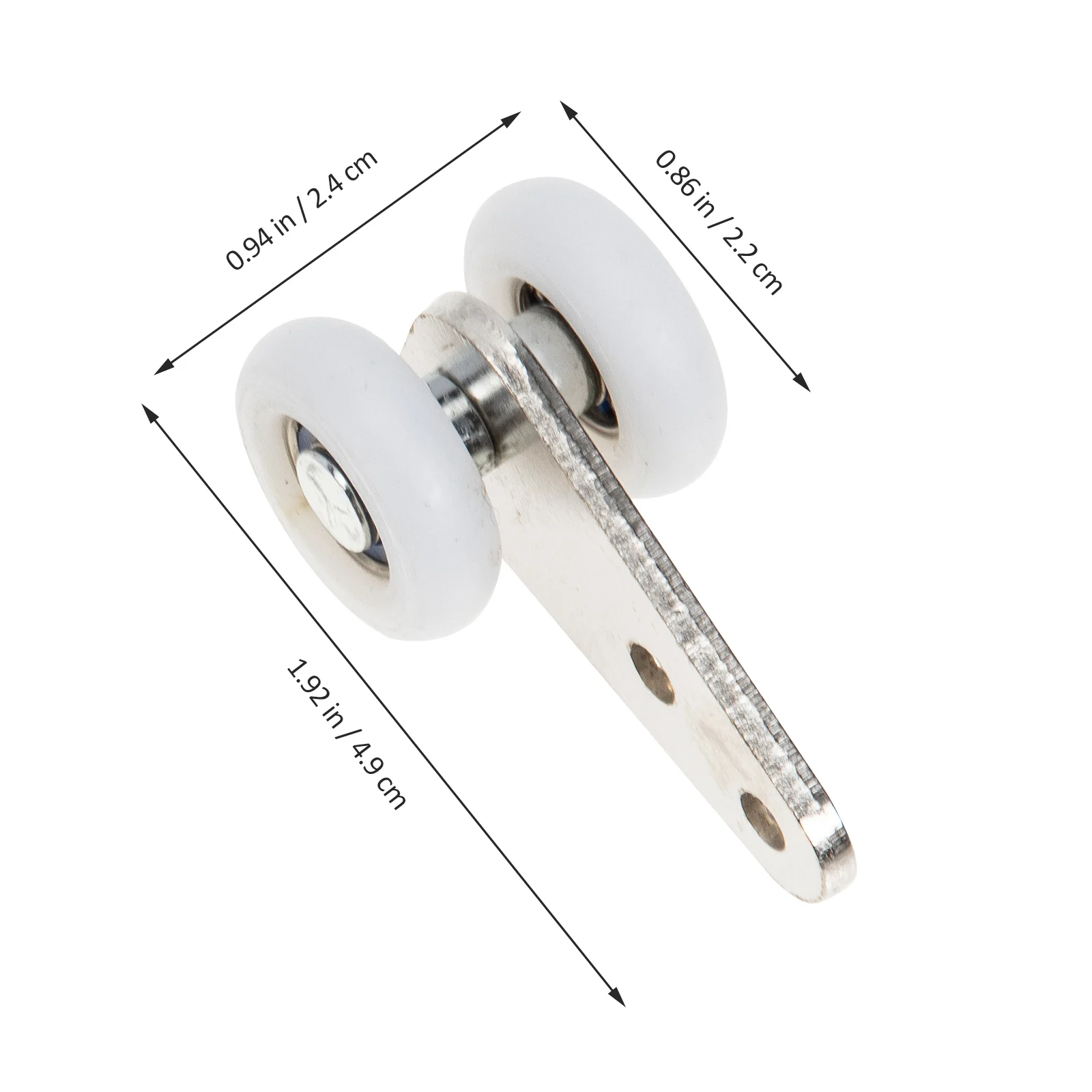 

Wardrobe Door Pulley Sliding Wheels Roller Curtain Gliders for Old Tracks Furniture Rollers