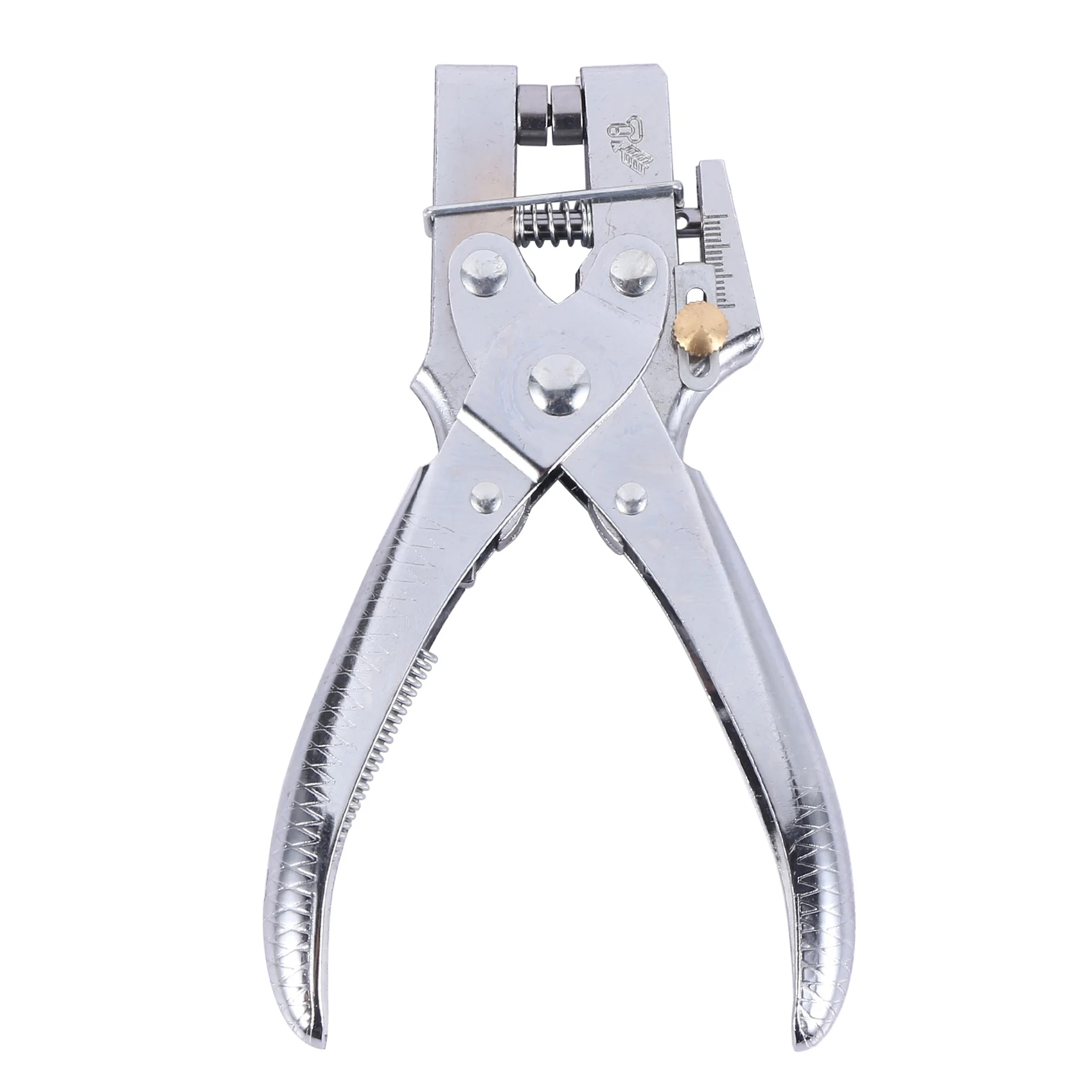 Heavy duty leather fabric eyelet plier hole punch pliers tools + 100 eyelets