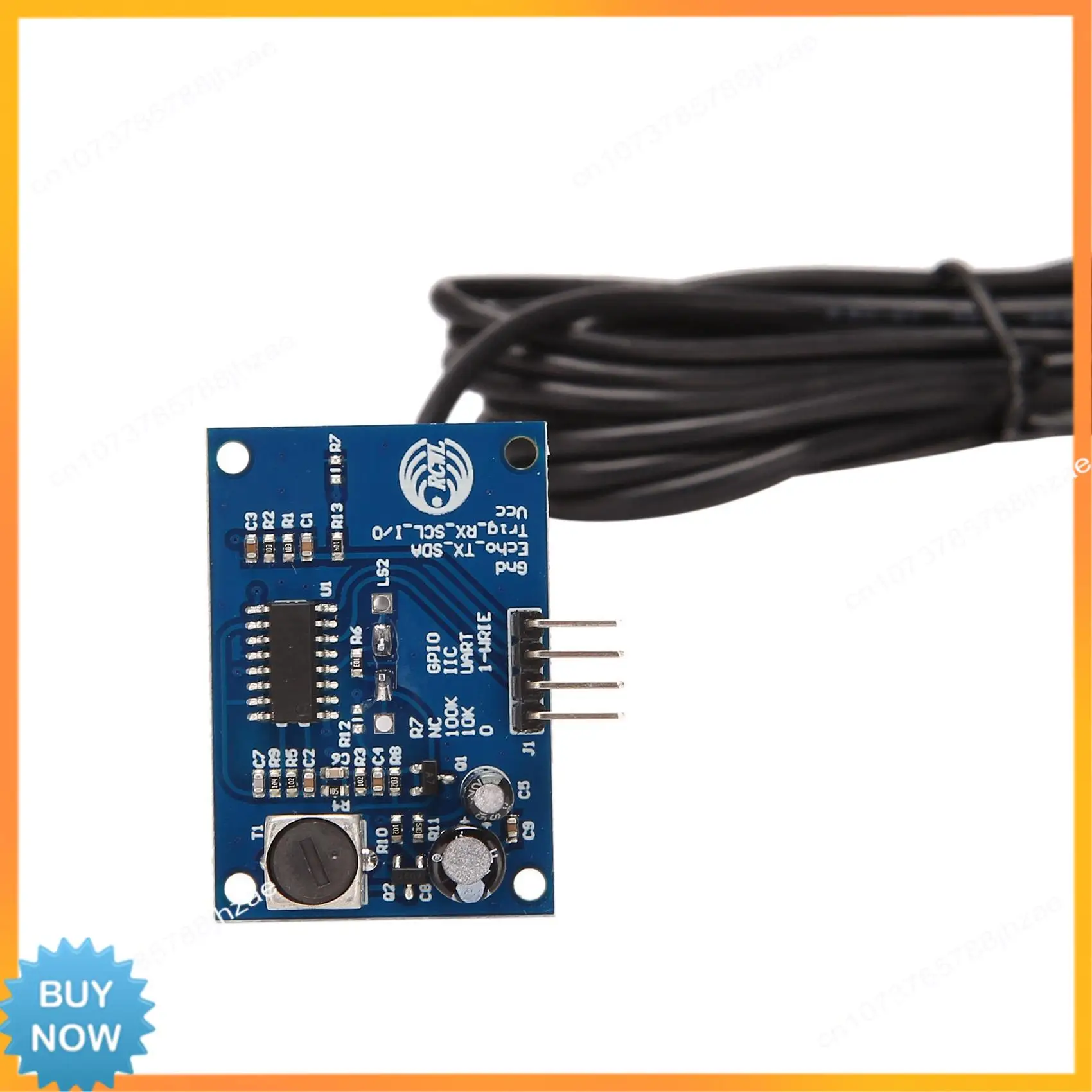 Módulo de rango de Sensor ultrasónico impermeable de integración de transceptor A10R AJ-SR04M K02