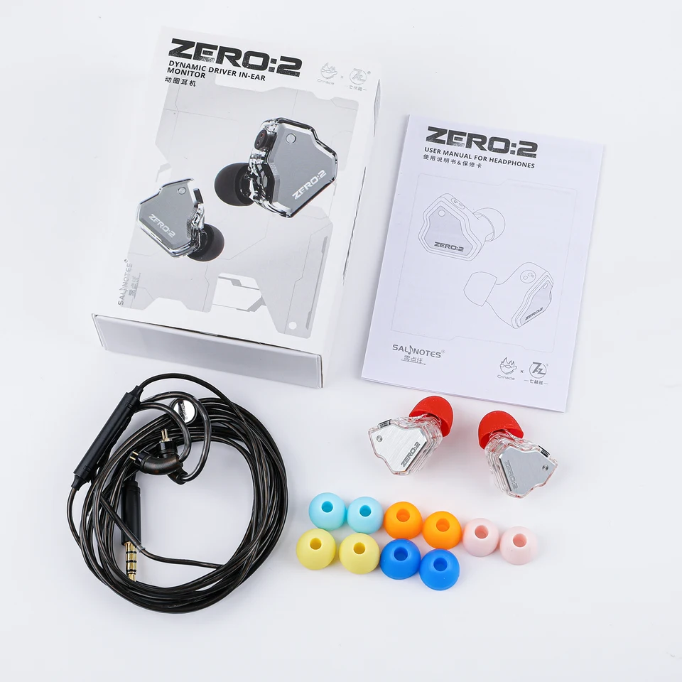 イヤホン Dreamer 7Hz x Crinacle Zero II Updated 10mm Dynamic Driver IEM Hifi