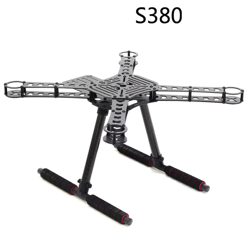 

S380 update version X4 380mm Wheelbase Carbon Fiber Mini Quadcopter Frame RC FPV Drone with Aluminum Landing Gear Skid