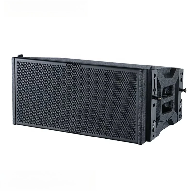 

Double 10 Inch Line Array Loud Speaker with Crossover Inside Professional Speaker Full Frequency Speaker for Indoor Stage