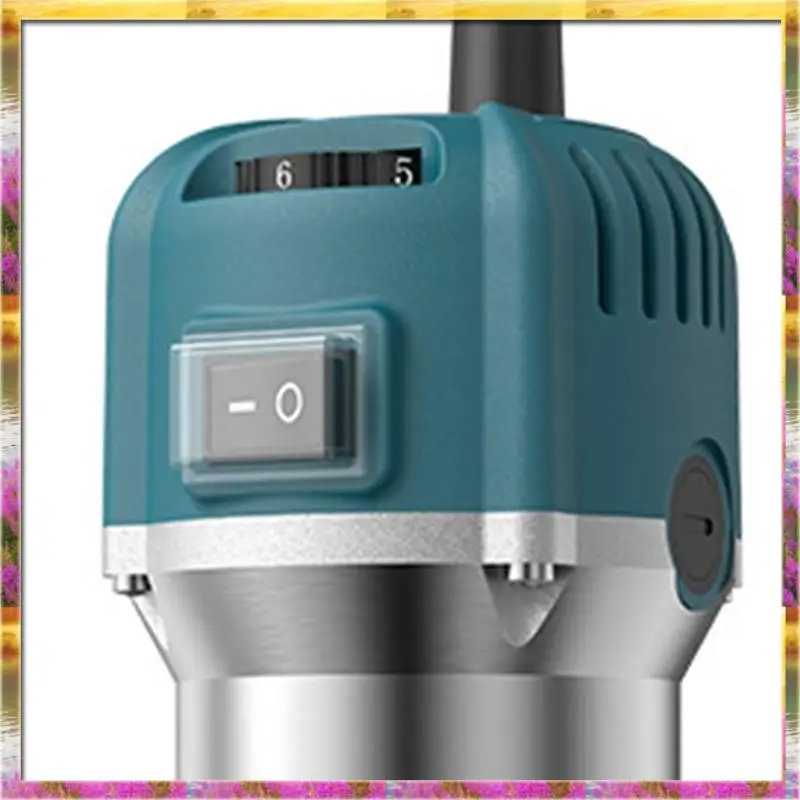 Easy Use CNC Cutting, Milling And Slotting Machines Compatible 6-Speed 800W Trimming Machine For Woodworking, EU Plug