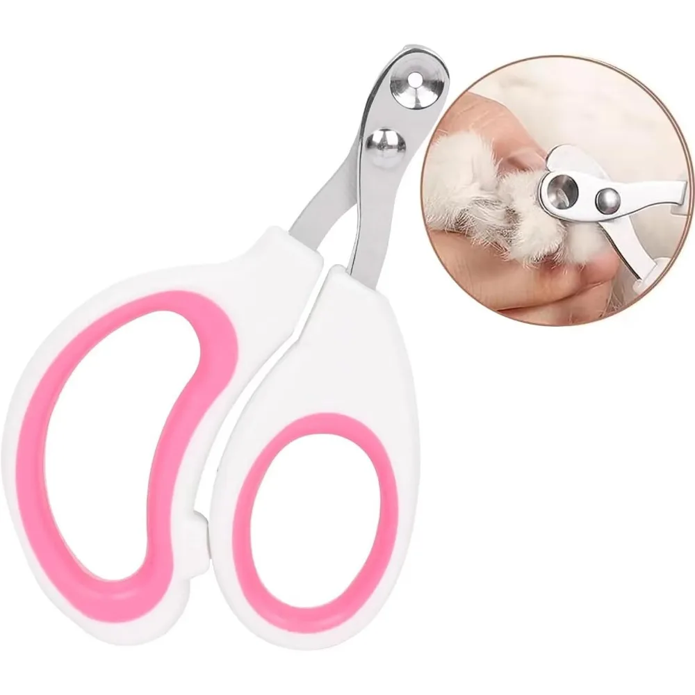 

Cat Specific Nail Clipper Round Hole Nail Clipper Stainless Steel Pet Blind Scissors Pet Nail Clippers Cleaning Products