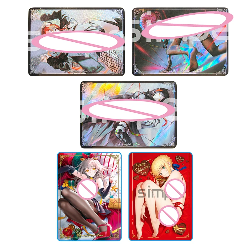 

DIY японское аниме «История богини» Ac Honkai: Star Rail Kafka карточки Коллекционные карты Рождественские подарки на день рождения Детская игрушка