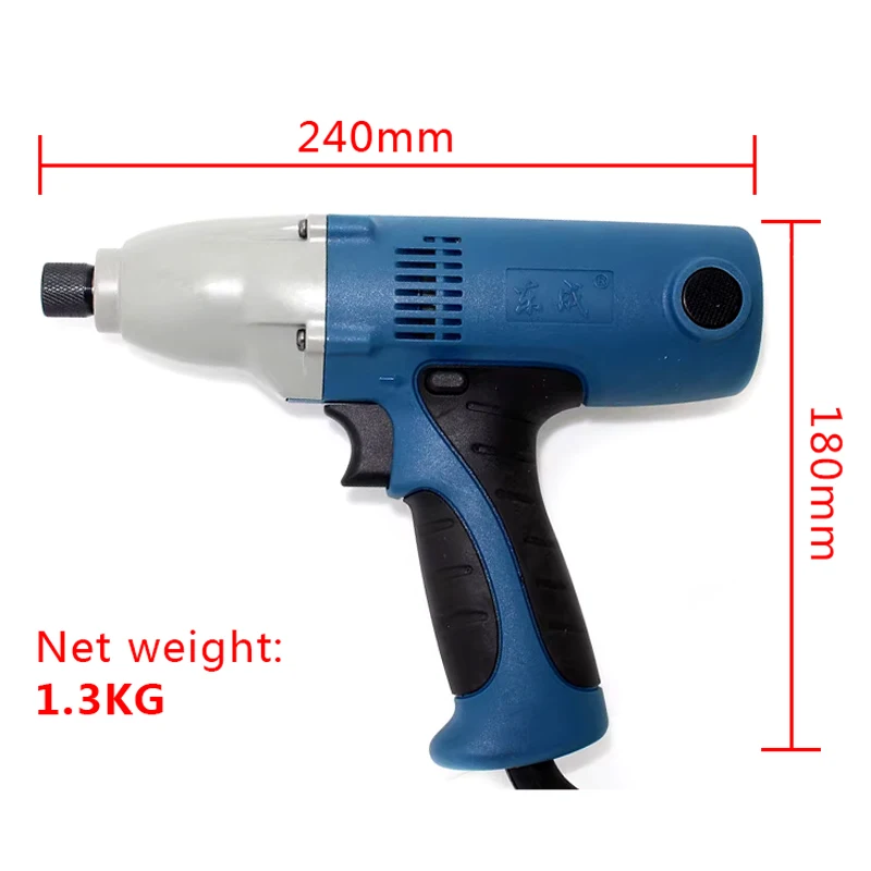 220V 98N.m Electric Impact Screwdriver 300W Impact Driver Household Multifunction Hit Electric Impact Screwdriver Power Tools