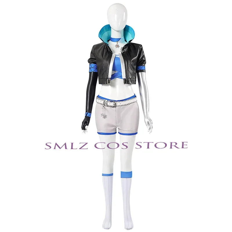 

2025 11 Anime Luna Snow Cosplay Clothing Game Female Superhero Costume Women Hee Sexy Uniform Outfits Suit Outfit