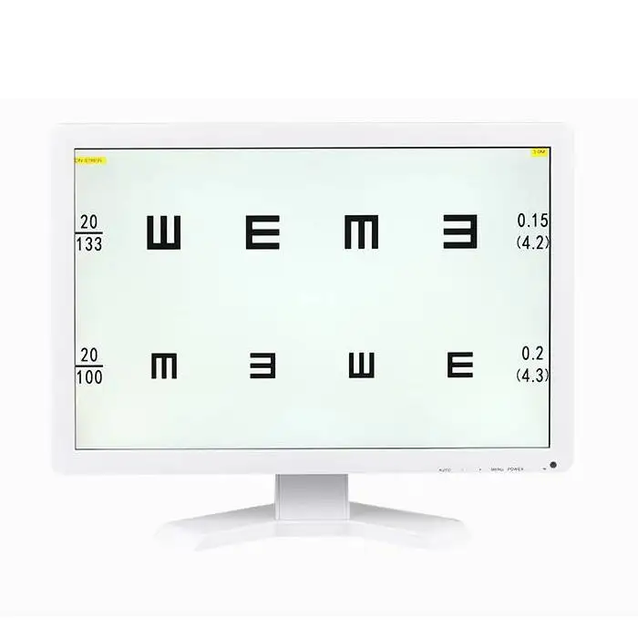 

19-дюймовый экран, офтальмологический ЖК-дисплей, таблица зрения, оптический монитор для тестирования, оптотипный дисплей, светодиодный и ЖК-дисплей, тестер визуальных диаграмм