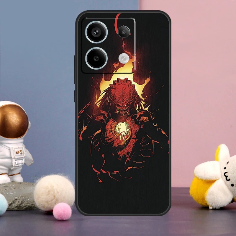  Alien Predator Case For Xiaomi Redmi Note 13 11 9 10 12 Pro Plus 12S 11S 10S 9S Redmi 12 10C 12C 13C Cover