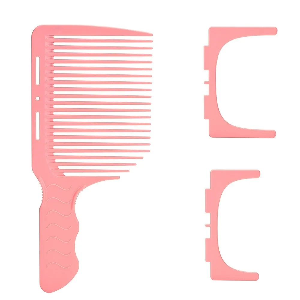

3Pcs\set Arc Design Barber Fade Comb Professional Hair Cutting Precision Clipper Comb Fading Hairdressing Blending Tool Home Use