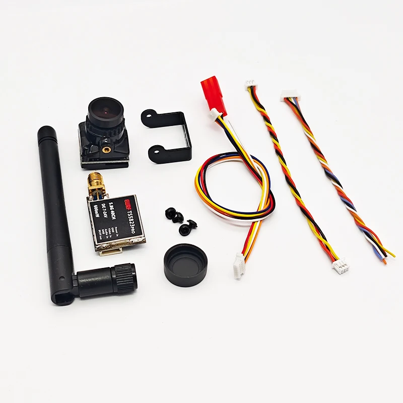 FPV Set TS5823Pro 200mW/600mW Video 5,8GHz 40CH Sender und Cmos 1/3 1800TVL Mini FPV Kamera 2,1mm Für RC Racing Drone Modell