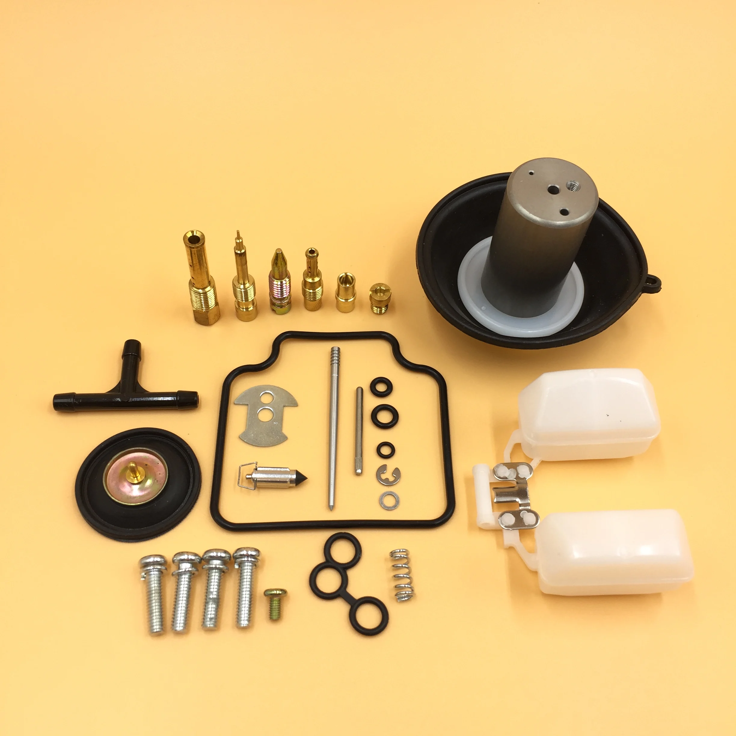 Carburetor Repair Kit Plunger diaphragm needle valve gasket air screw for GY6 125CC ATV Go Kart Scooter PD24J