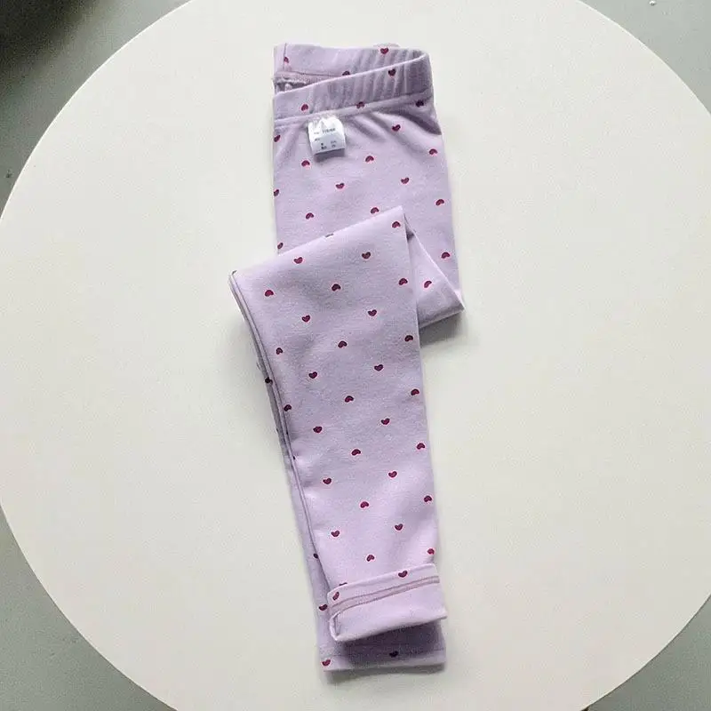 Bild 7: Herbst Winter Mädchen Legging Plus Samt Hosen für Kinder Baumwolle Elastische Kinder Hosen Vielseitige Dünne Kleinkind Warme Kleidung