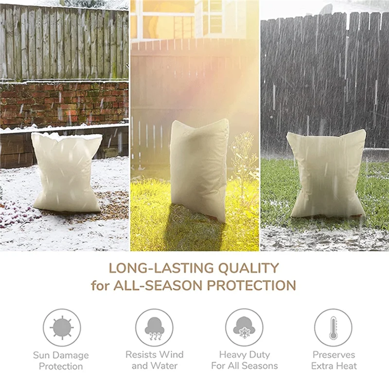 ABNL Outdoor Water Faucet Thickened Cover Sock Winter Freeze Protector Waterproof Faucet Antifreeze Protective Cover