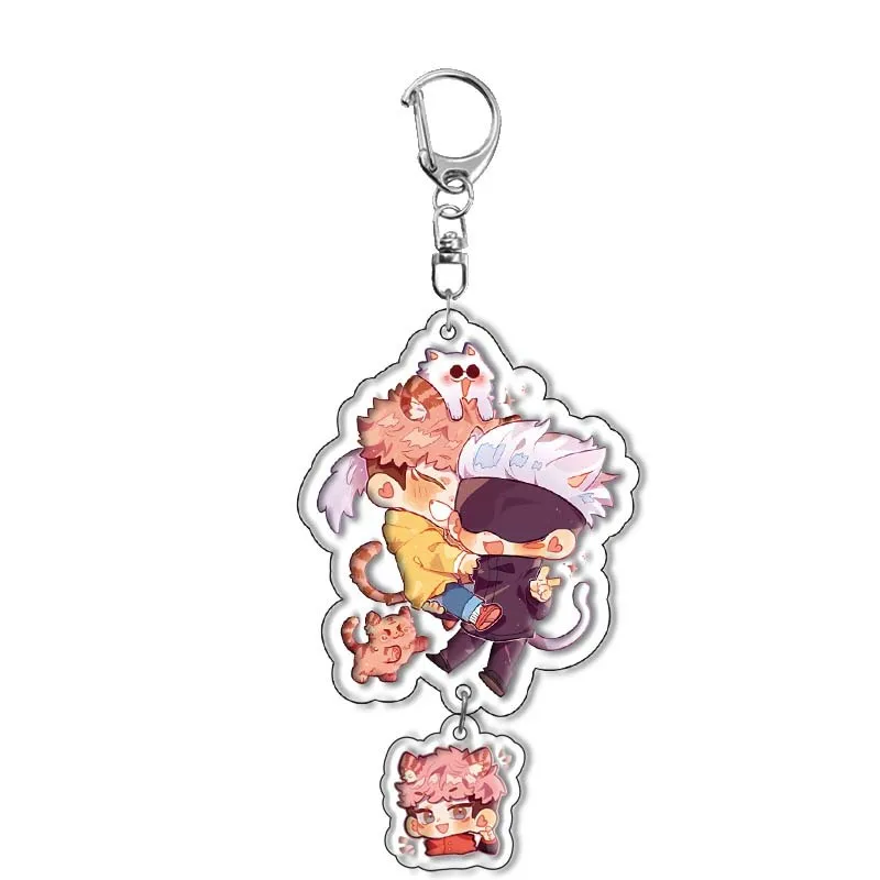 Jujutsu Kaisen Yuji Itadori Acrylic Keychain Pendant Anime Merchandise Accessory Ready to Ship Fast Delivery Wholesale Bulk