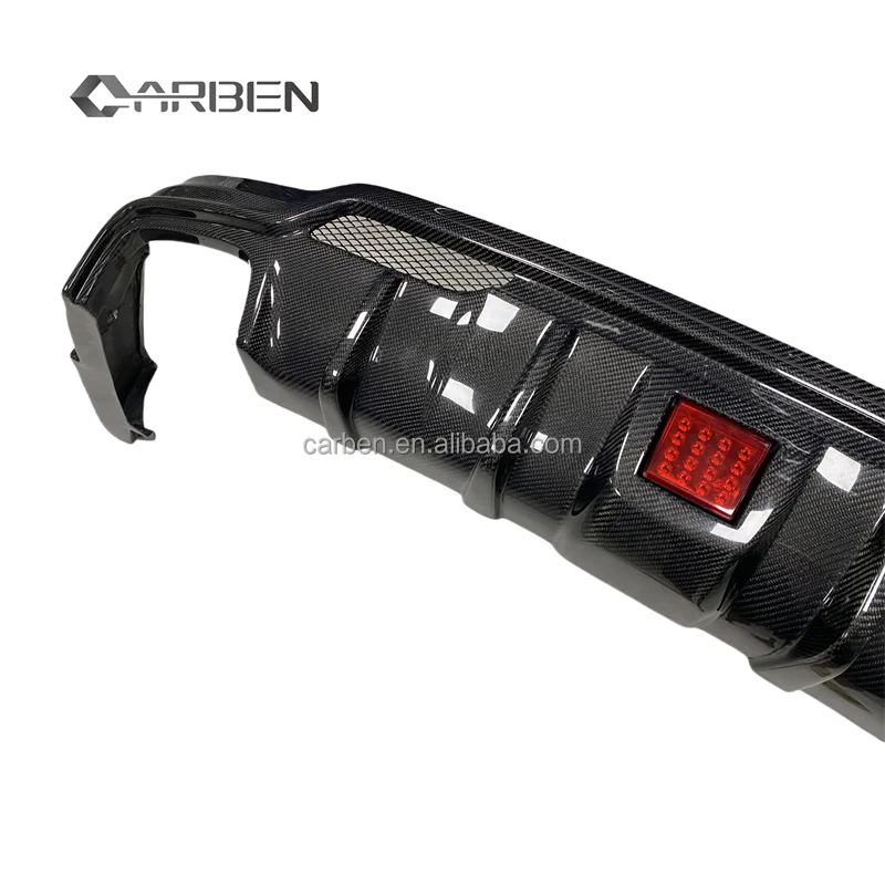 ل 13-20 لكزس Is200t Is250 Is300 Is350 ترقية ألياف الكربون الناشر الخلفي RW نمط الناشر طقم الجسم