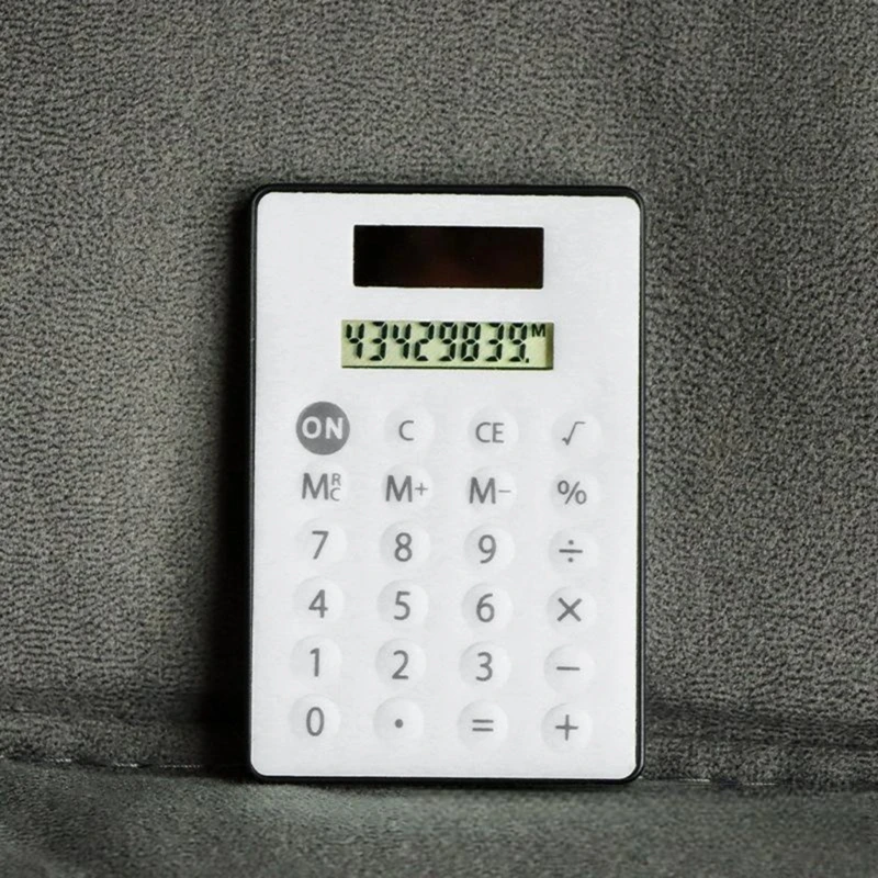 Mini calculadora solar con pantalla 8 dígitos para estudiantes, profesores y presupuestos