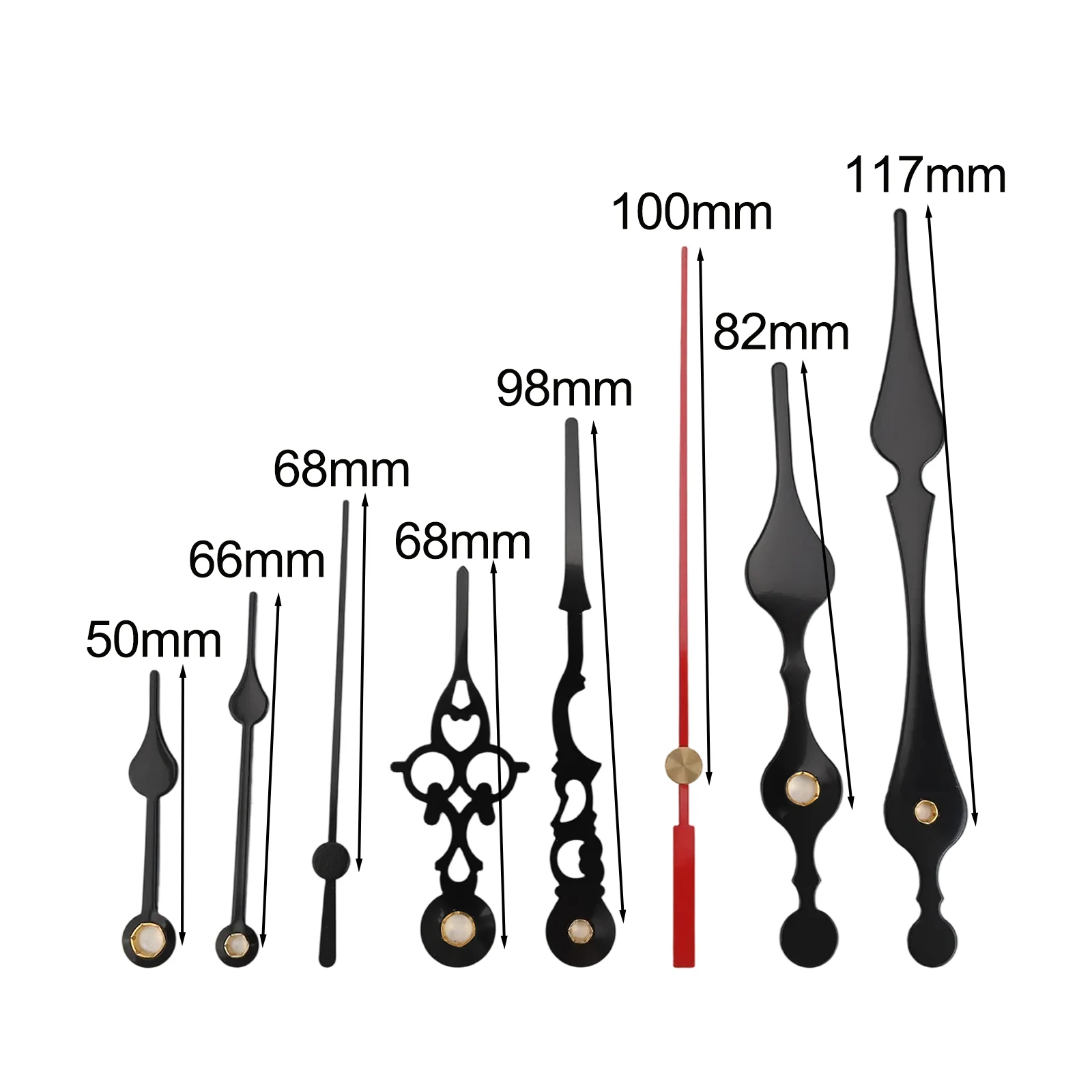 Clock Repairing DIY Clock Kit Diy Adaptable To Clock Aesthetics Clear Installation Instructions Compatible With Various Designs