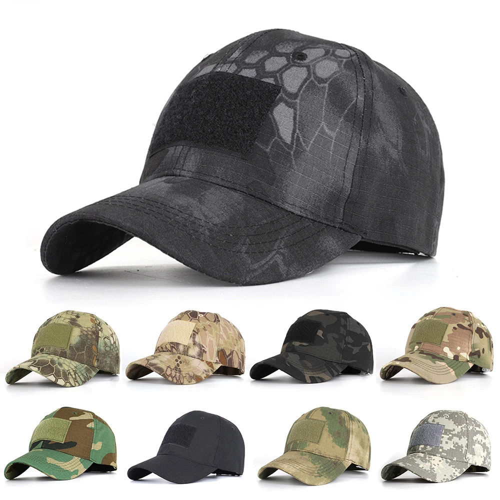 Camouflage Python Baseball Cap Military Camo Hat Adjustable Camouflage Hat Fishing Camo Sports Hat Camouflage Hunting Cap