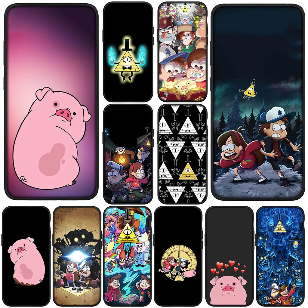 Чехол для телефона Comics Gravitys Pig F-Falls для Samsung Galaxy A56 A26 A36 A10 A04 A20 A30 A31 A32 A50 A51 A52 A53 A33 A12 A14