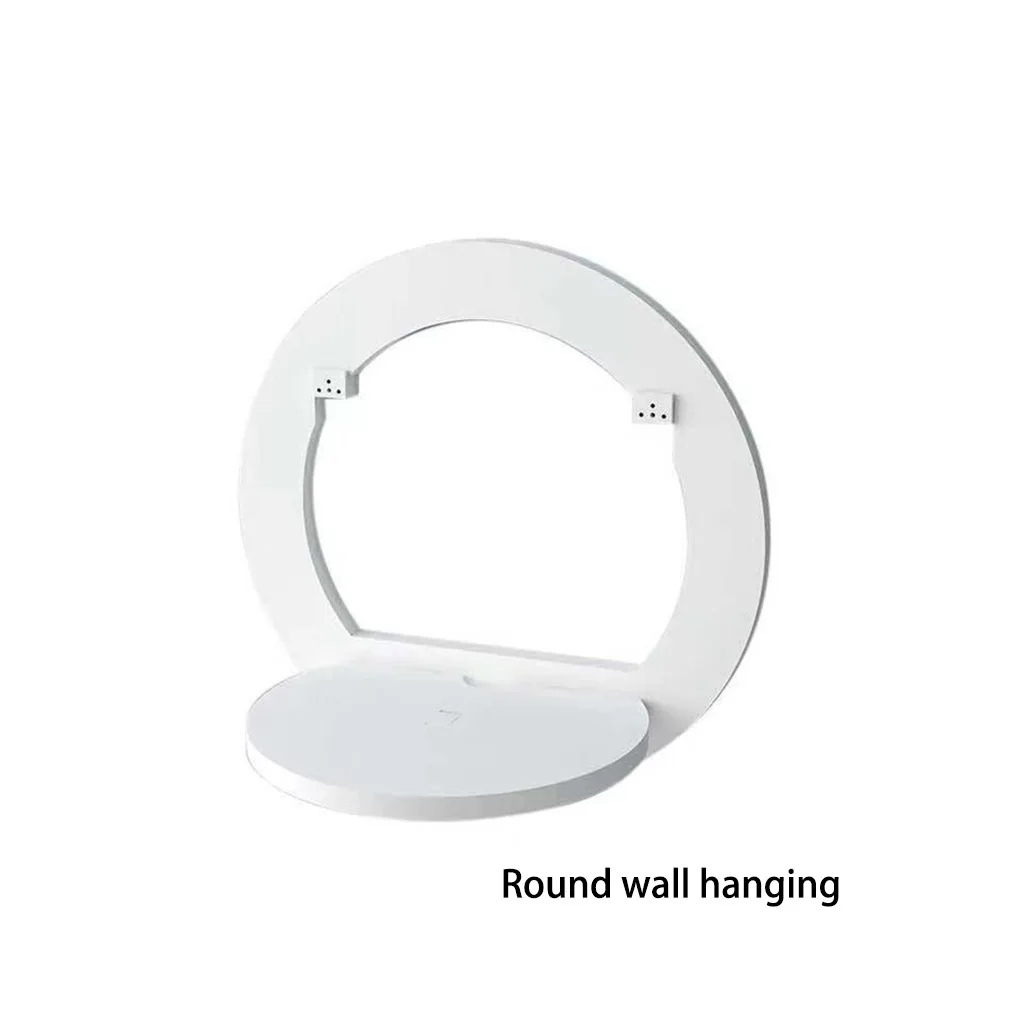 

Wall Mounted Holder Home Office Bathroom Bathroom Bedside Balcony Flower Pot Storage Stand Punchless Shelf Hex