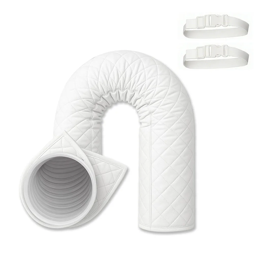 Portable AC Insulation Air Conditioner Cover Adjustable Elastic Bands Dust And Heat Resistance For Portable Air Conditioners