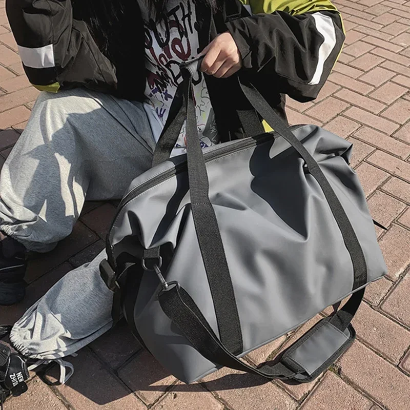 

Oxford Travel Bag Handbags Large Capacity Carry On Luggage Bags Men Women Shoulder Outdoor Tote Weekend Waterproof Sport Gym Bag