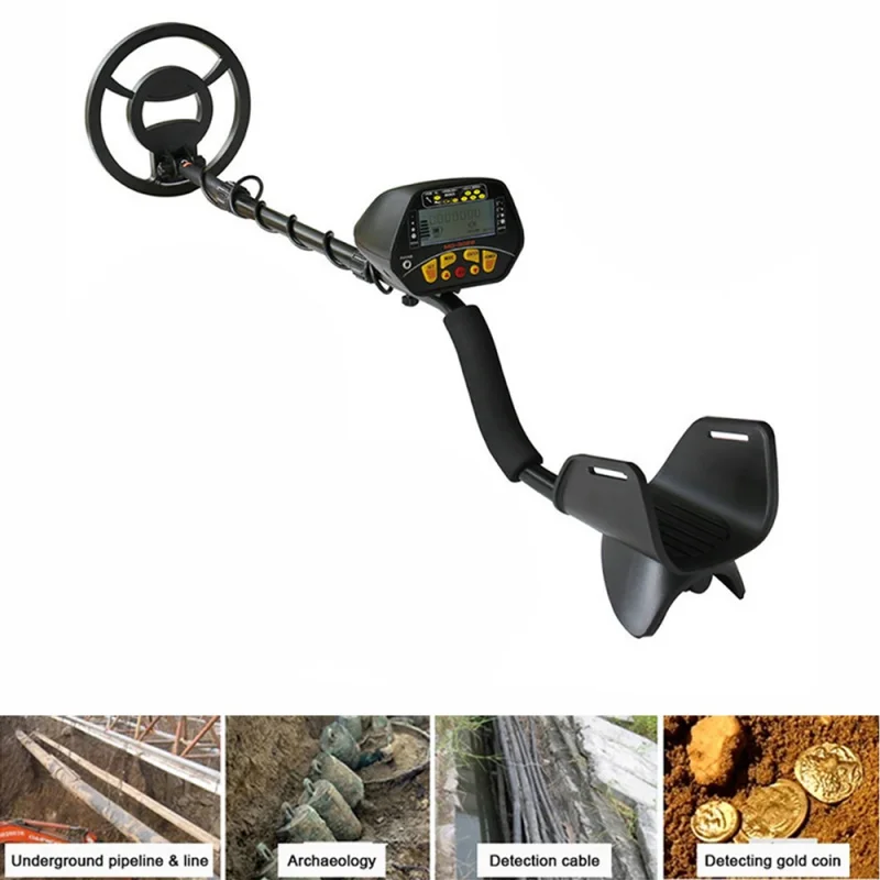 

MD3028 Adjustable Metal Detector Underground Professional Gold Finder Treasure Hunter Handheld Gold Digger Finder Sensitivity