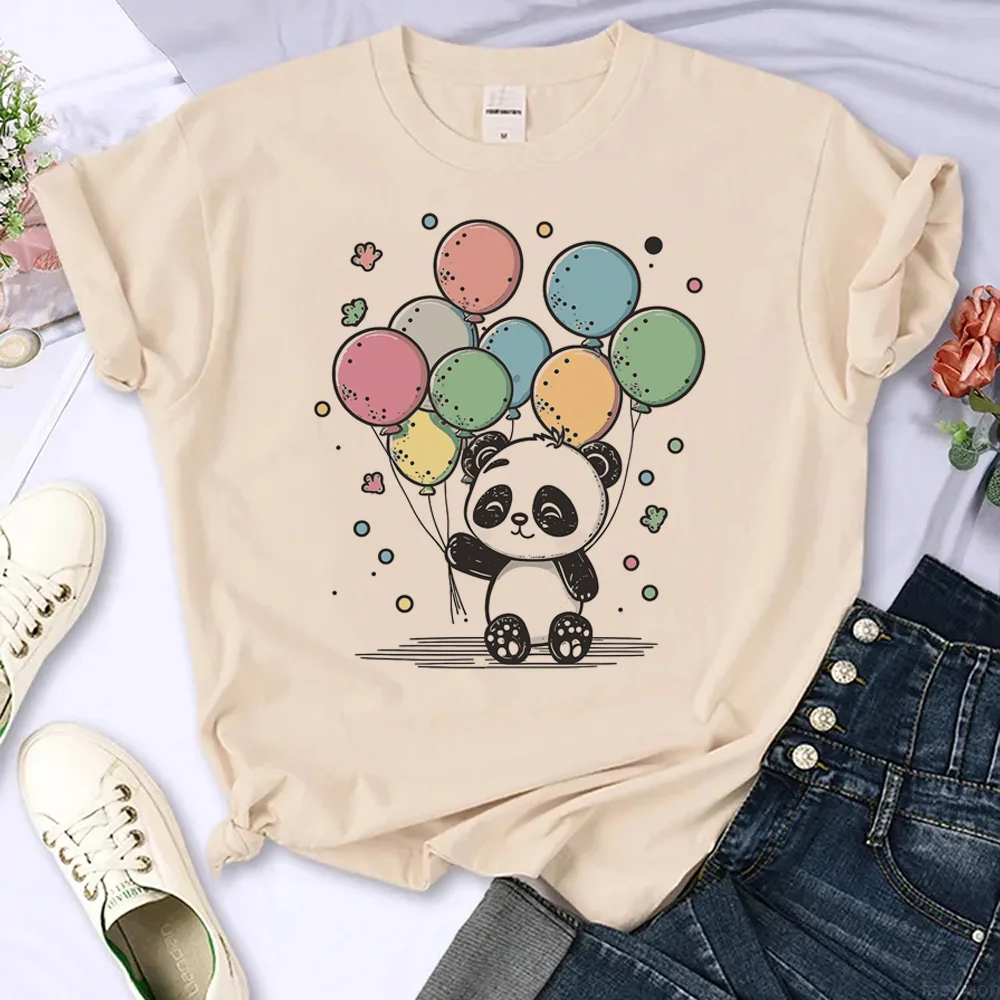 

Женская футболка с принтом панды Y2K, японская футболка с графическим принтом в стиле Харадзюку, одежда в стиле 1920-х годов