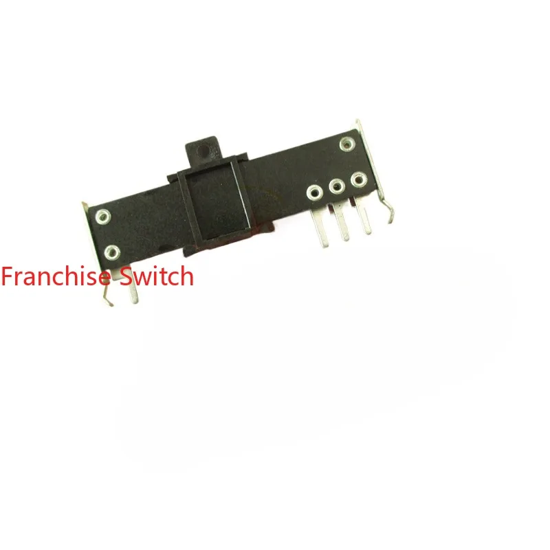 50PCS Total Length 40MM Shank 4MM 50K In-Line Vertical Duplex Direct Slide Potentiometer A50K Sliding Fader Modulation