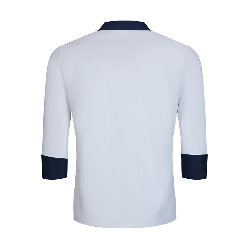 جودة معطف الشيف النادل موحدة طويلة الأكمام المطبخ مطعم فندق كوك سترة الطاهي الرجال قميص ملابس العمل النادل