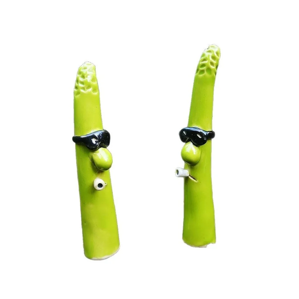 One Pair Handmade Resin Garden Plant Stakes with Botanical Logo Waterproof Outdoor Decorations for Flowers Vegetables