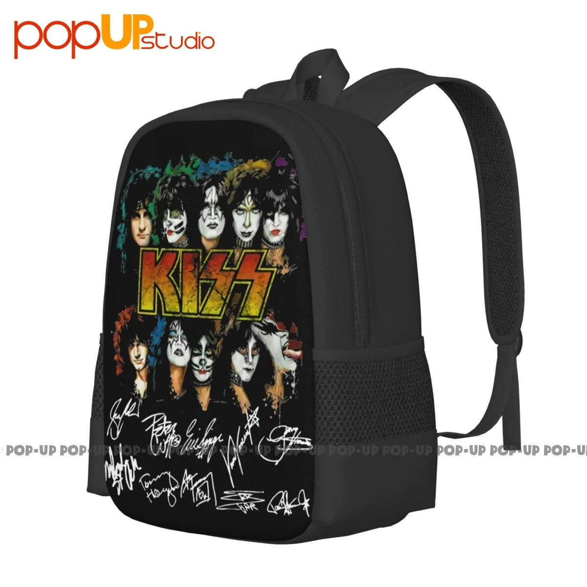 Kiss Band End Of The Road Farewell Tour 2019 01 Backpack Large Capacity Hot Beach Bag Storage Bag Outdoor Running