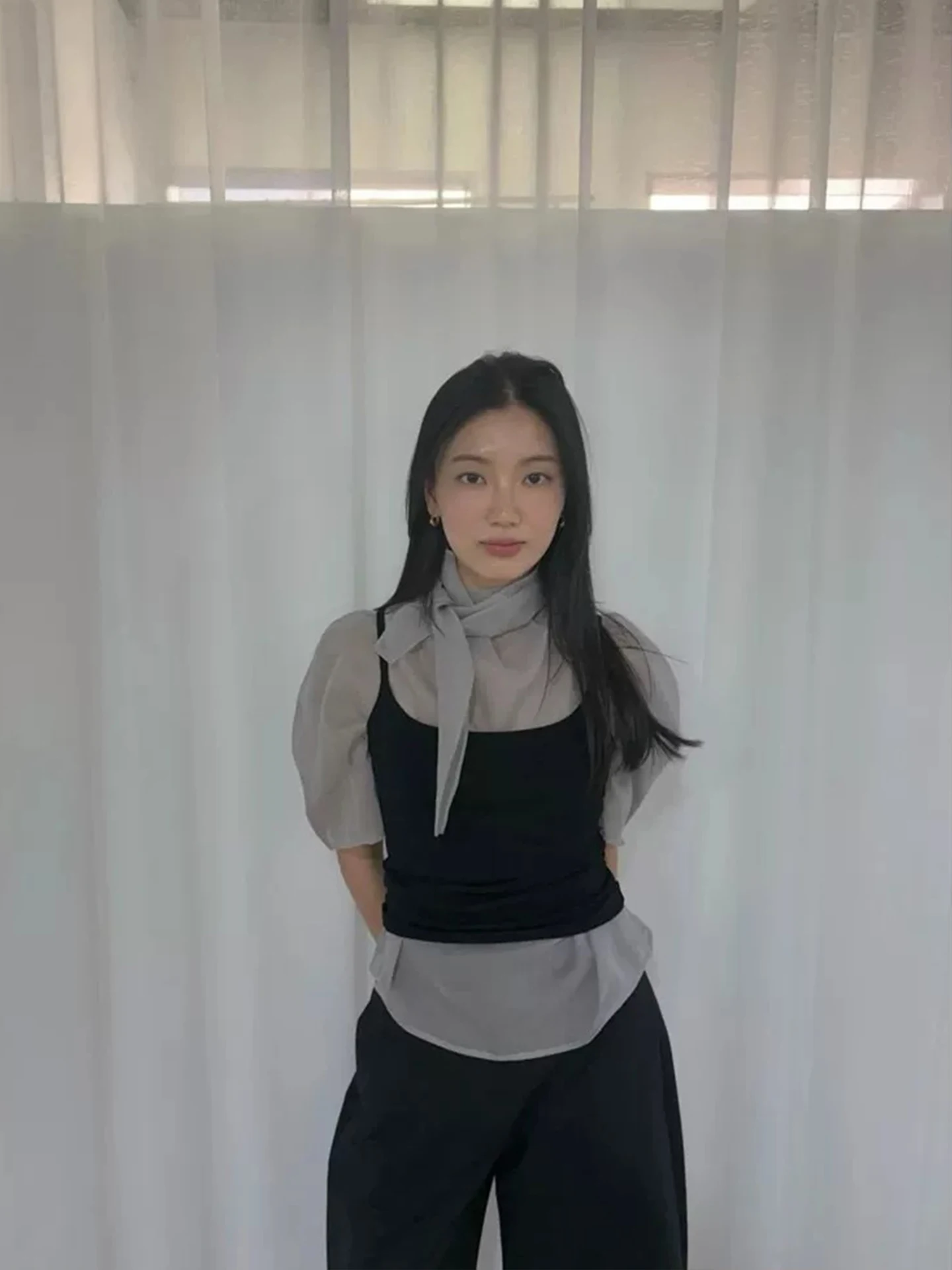 

Женская футболка Slim Fit с коротким рукавом из тонкого хлопка, многослойная, дышащая, приятная к телу, для повседневной носки