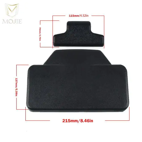 Imagen 2 del producto Funda superior de motocicleta para Honda XRV750 AFRICA TWIN 2021-1990, cojín de respaldo, adhesivo para maletero, alforja trasera para pasajero, 2003