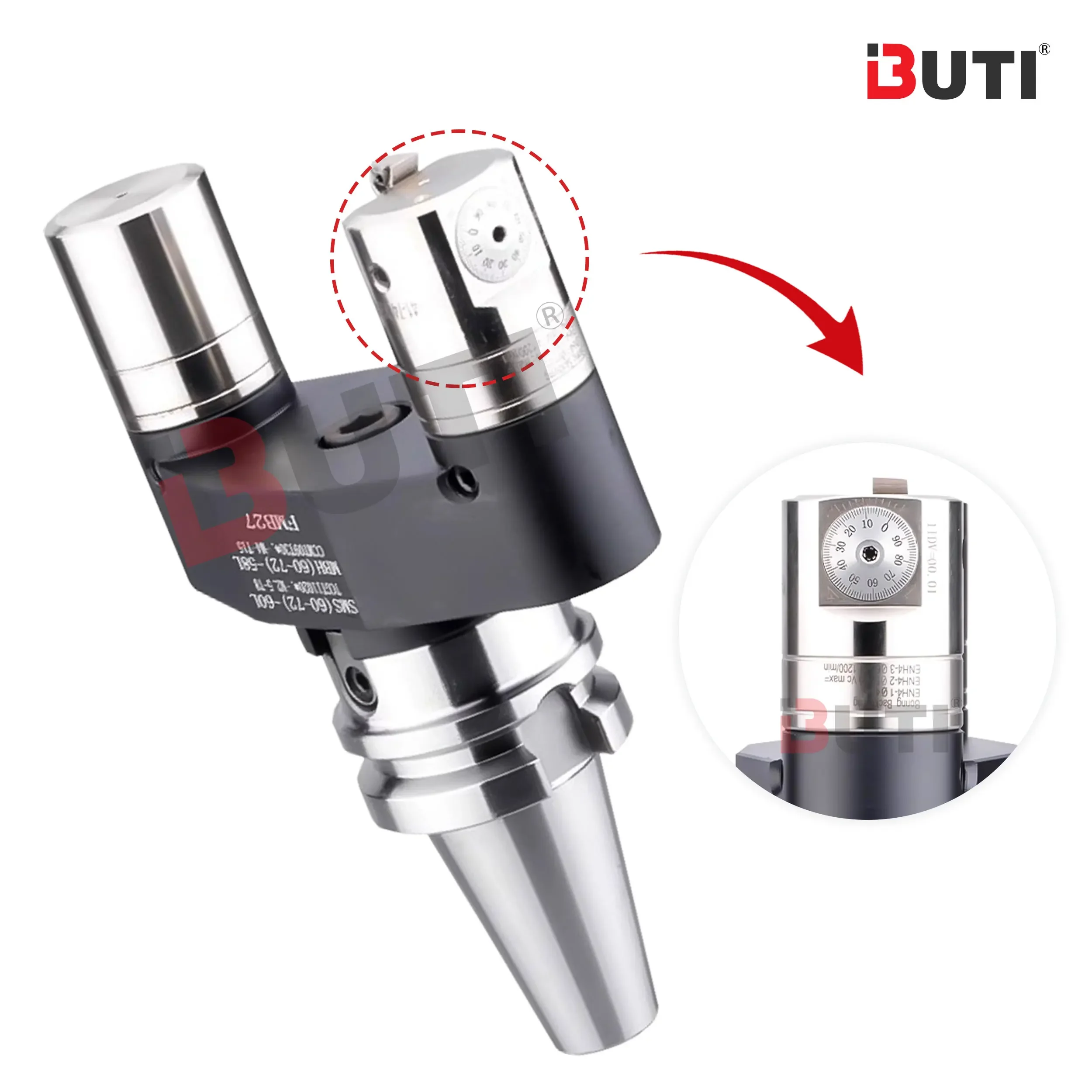 SMS adjustable outer circle CNC precision boring machining center EWN outer diameter tool holder
