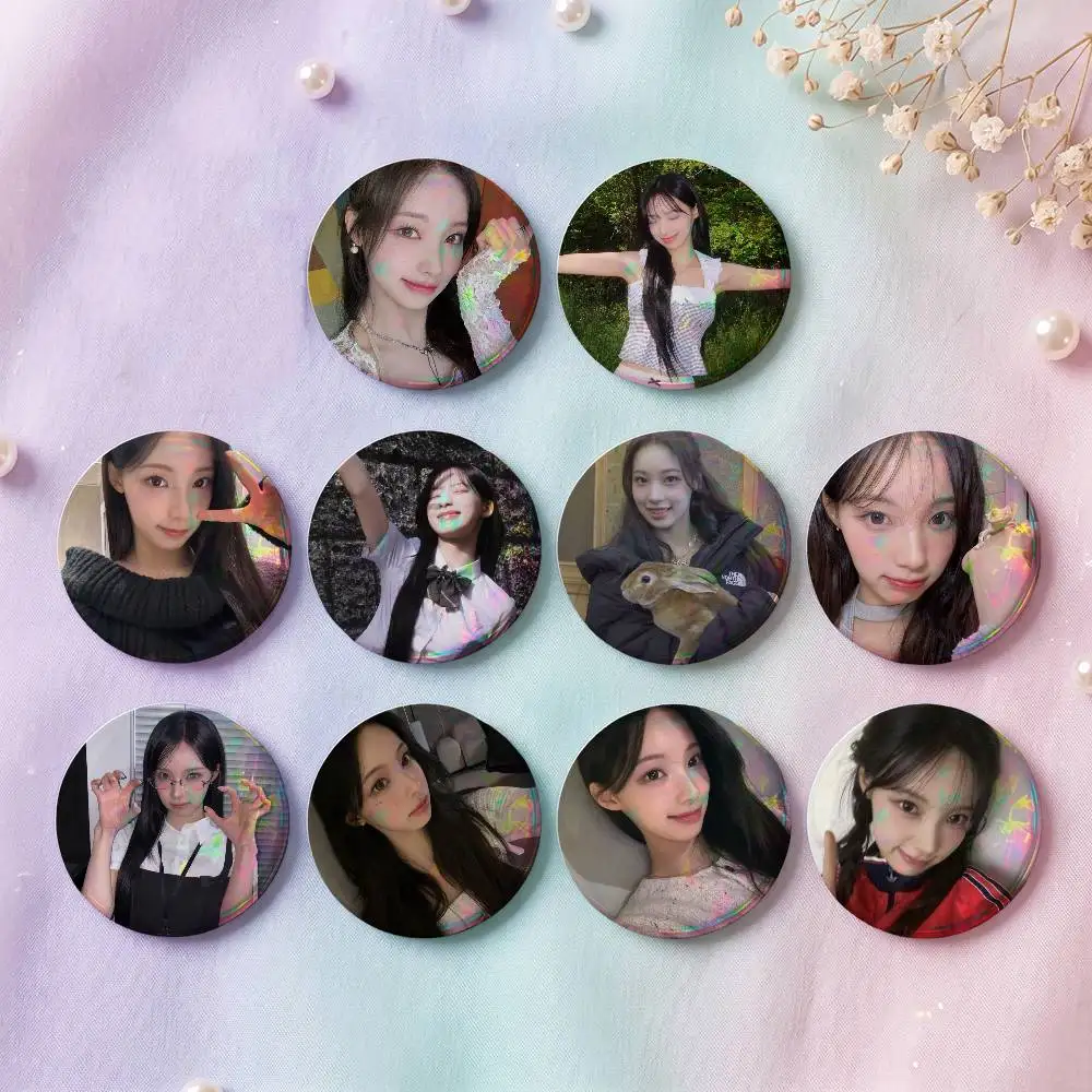 Woni Badges 25 32 44 58 75 Mm Round Cosplay Pin Bag Decor Fans Collect Friends Gifts Brooch Souvenir
