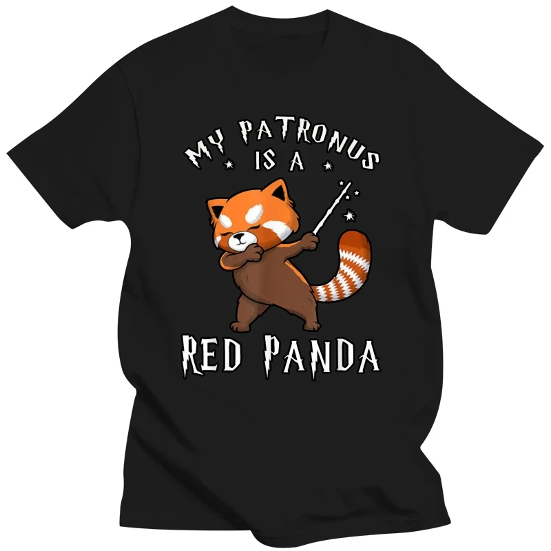 My Patronus Is A Red Panda Shirt Gift For Panda Lover Gift T-Shirt Full-Figured Tee Shirt