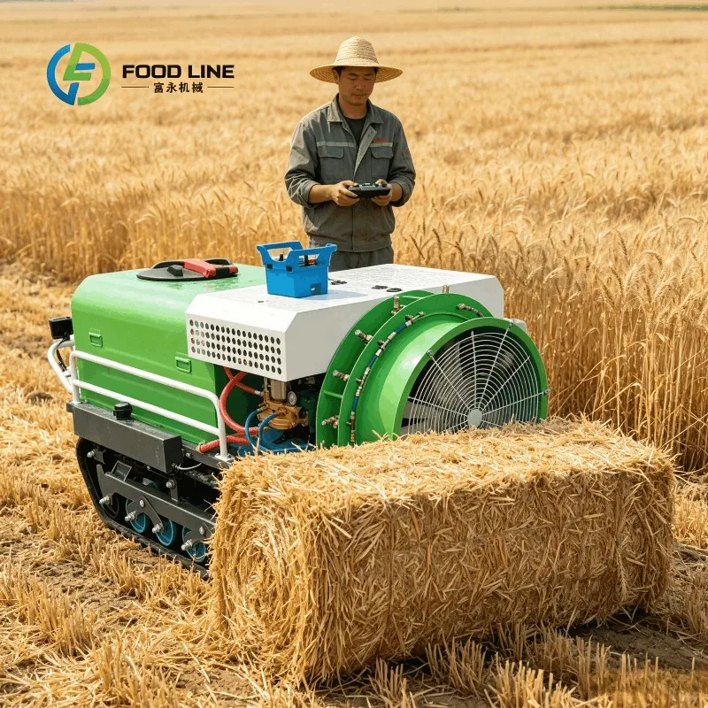 Agricultural Crawler Sprayer Durable Tracks Remote Control for Greenhouses High Efficiency Bulk Discount for Farmers mist blower