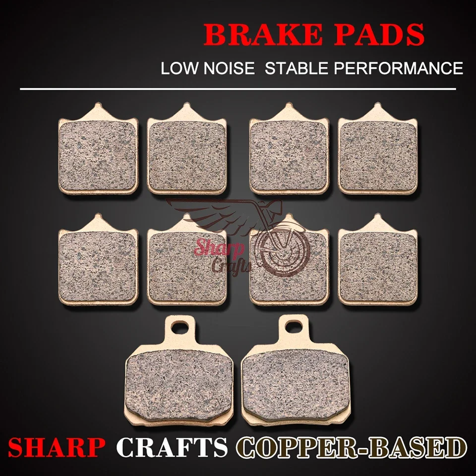Motorcycle Front Rear Brake Pads For Benelli BN600GT BN600I BN600R BN600S Cafe Century Racer 899 TNT1130 Sport Evo Cafe Racer