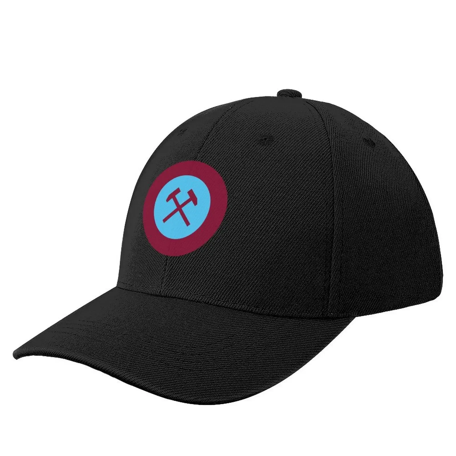 Hammers Claret & Blue Retro mod roundel Baseball Cap Trucker Hat Sunhat Women's Beach Men's