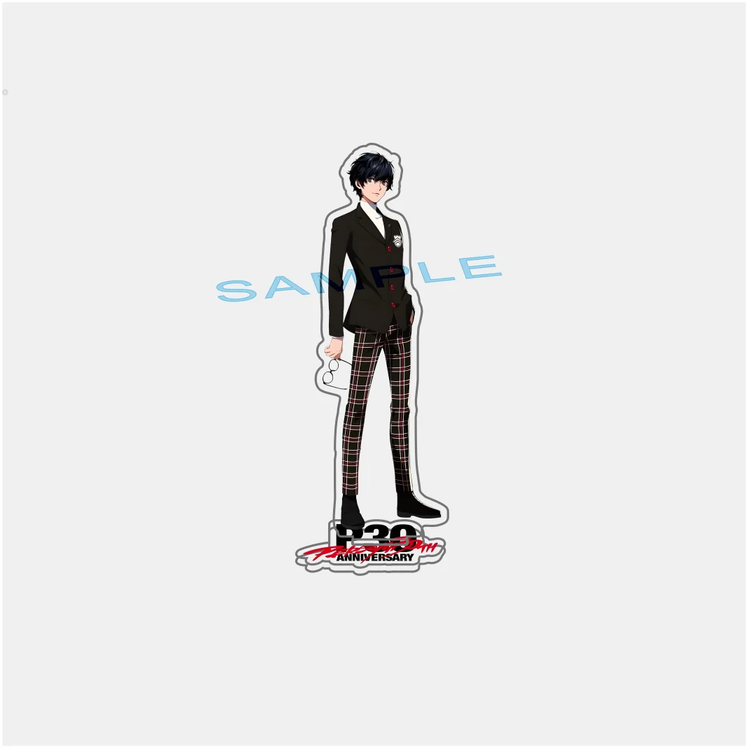 Persona 30th Anniversary Joker Makoto Yuki Yu All Protagonists Related Products Acrylic Keychain Model Plate Decoration Desk
